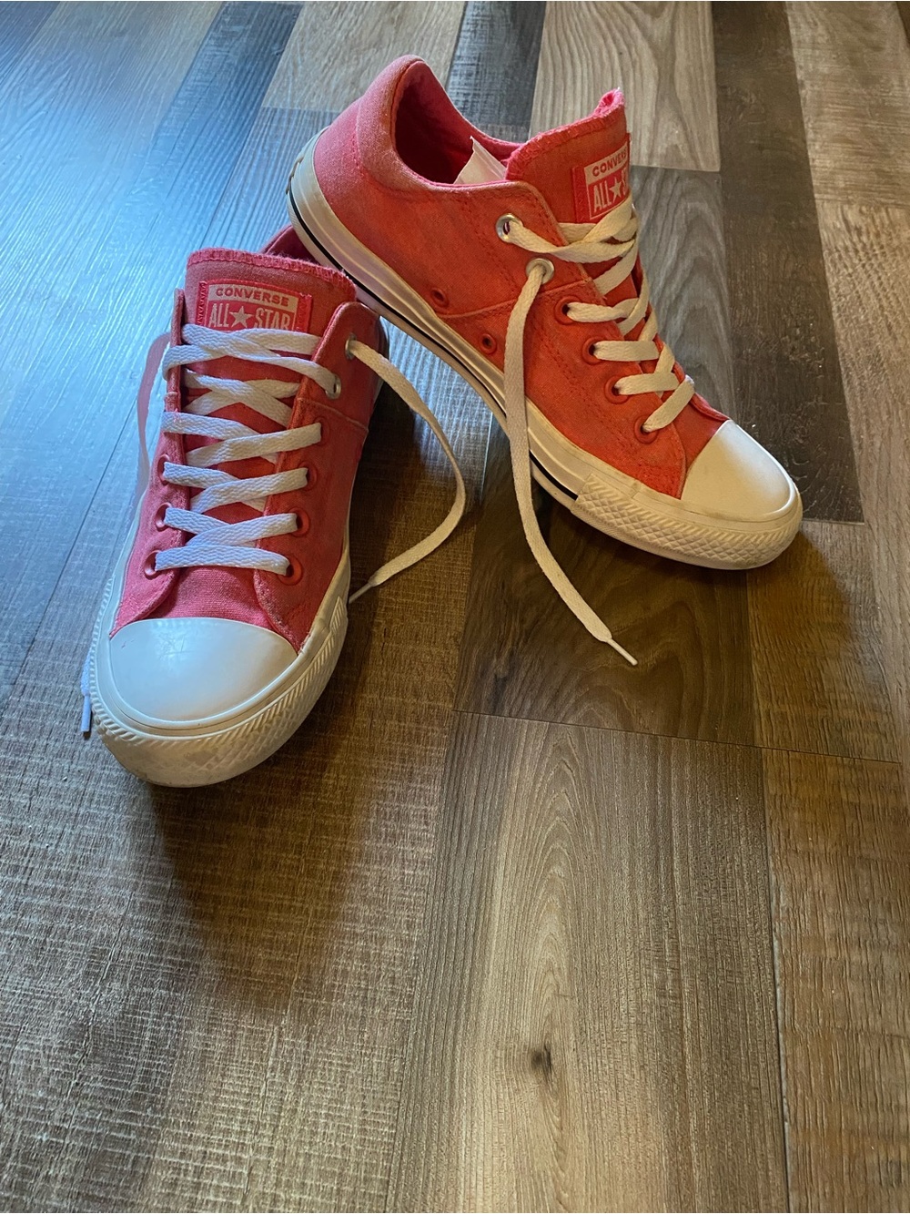 Converse All Star Low Top Sneakers - Coral Pink